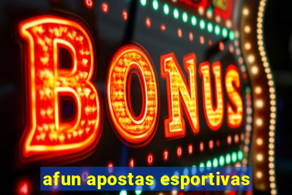 afun apostas esportivas