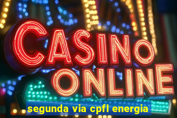 segunda via cpfl energia