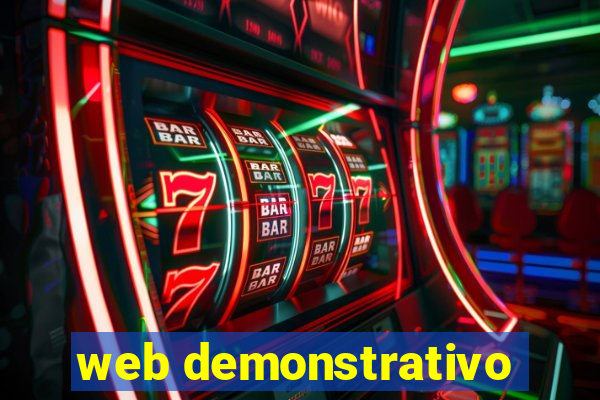 web demonstrativo