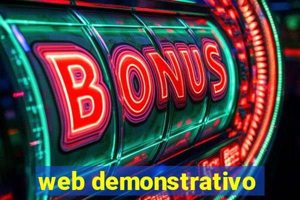 web demonstrativo