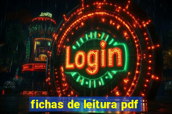 fichas de leitura pdf