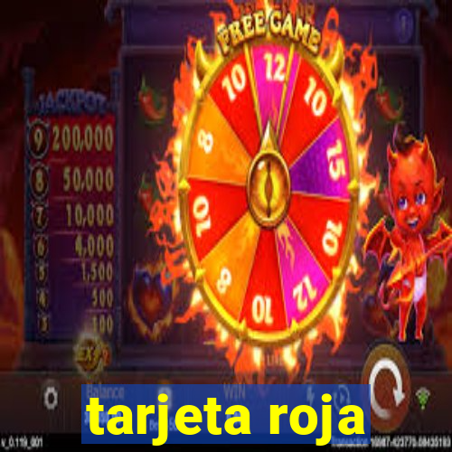 tarjeta roja