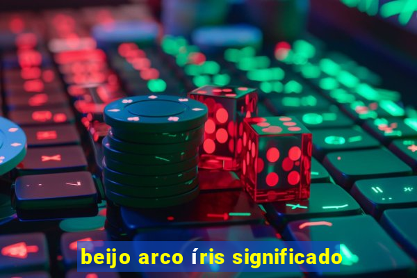 beijo arco íris significado