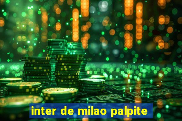 inter de milao palpite