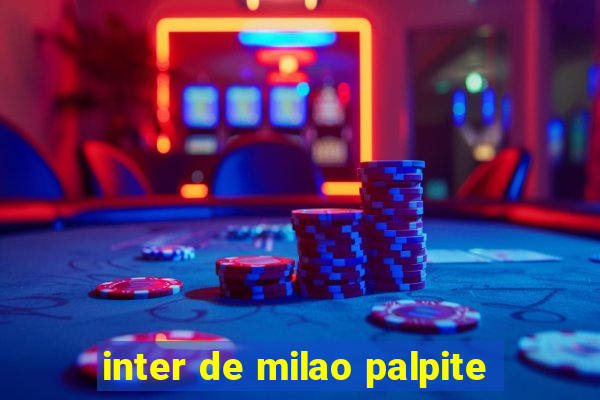 inter de milao palpite