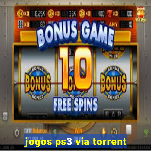 jogos ps3 via torrent