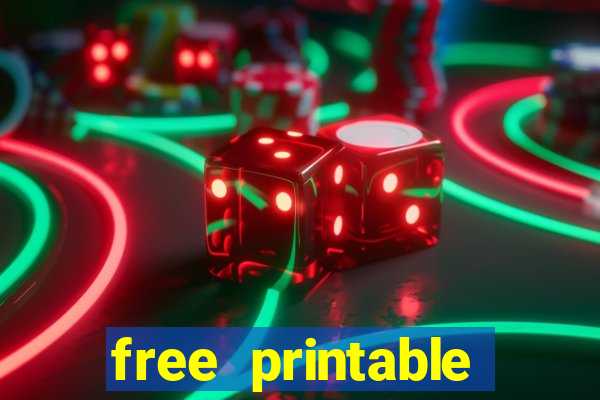 free printable christmas bingo cards