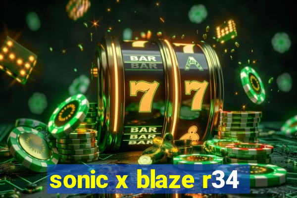 sonic x blaze r34