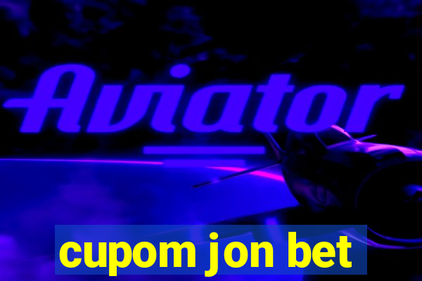 cupom jon bet