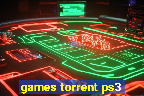 games torrent ps3