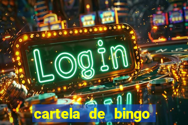 cartela de bingo 75 para imprimir