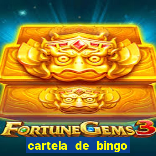 cartela de bingo 75 para imprimir