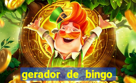 gerador de bingo cha de bebe