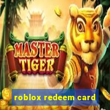 roblox redeem card