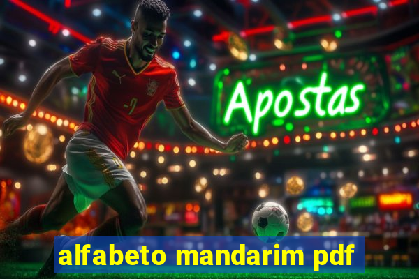 alfabeto mandarim pdf