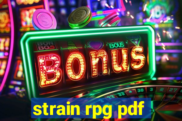 strain rpg pdf