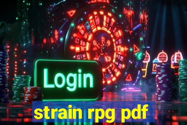 strain rpg pdf