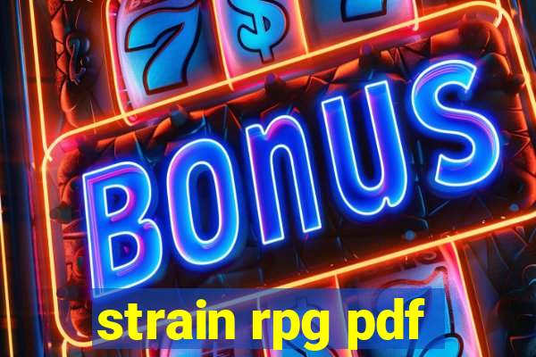 strain rpg pdf