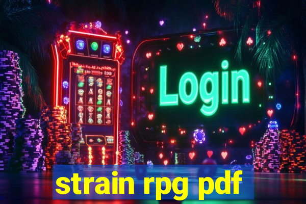 strain rpg pdf