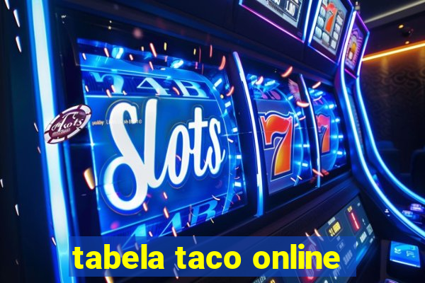 tabela taco online