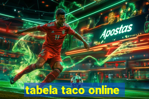 tabela taco online