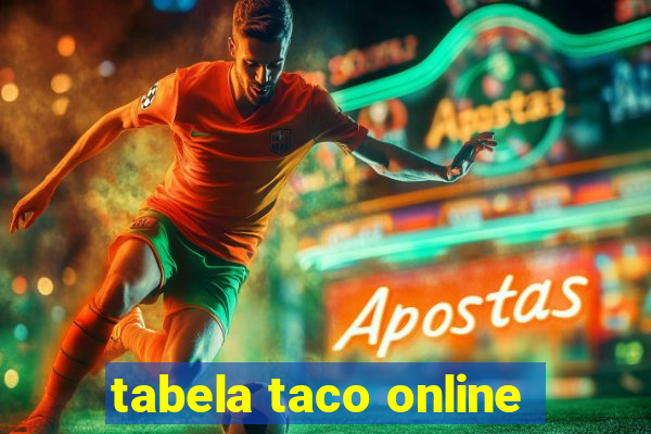 tabela taco online