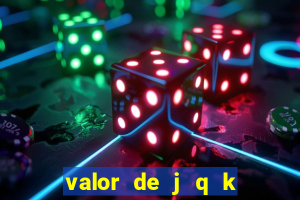 valor de j q k en blackjack