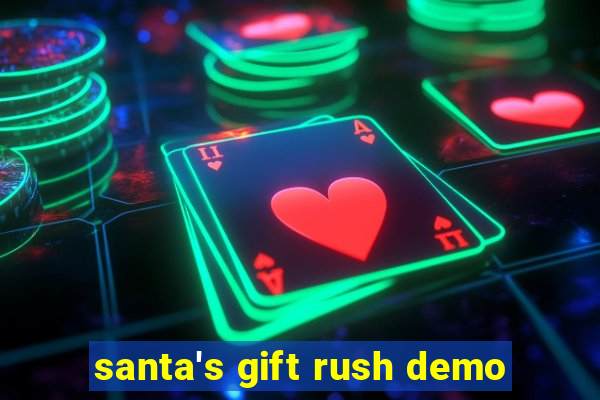 santa's gift rush demo