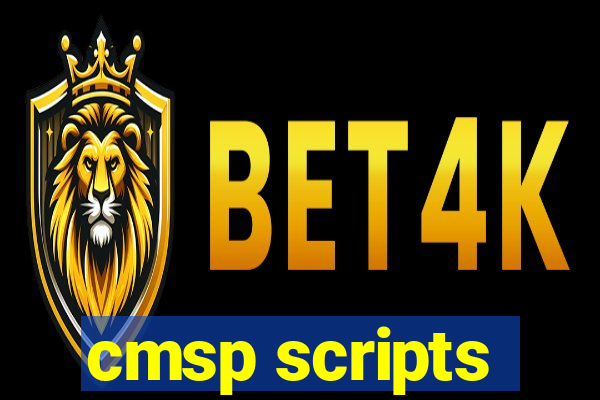 cmsp scripts