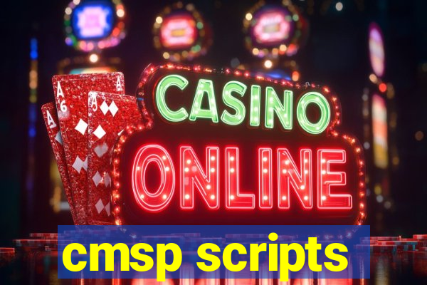 cmsp scripts