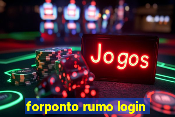 forponto rumo login