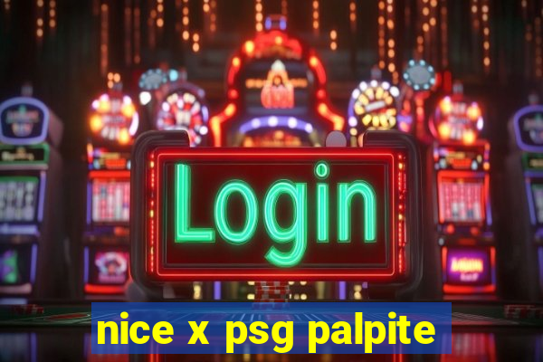 nice x psg palpite