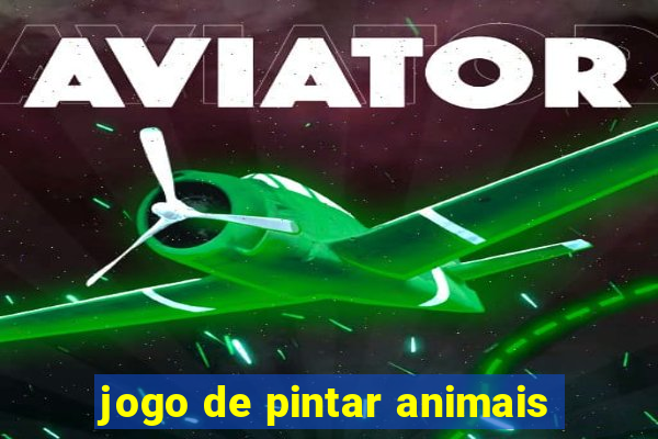 jogo de pintar animais