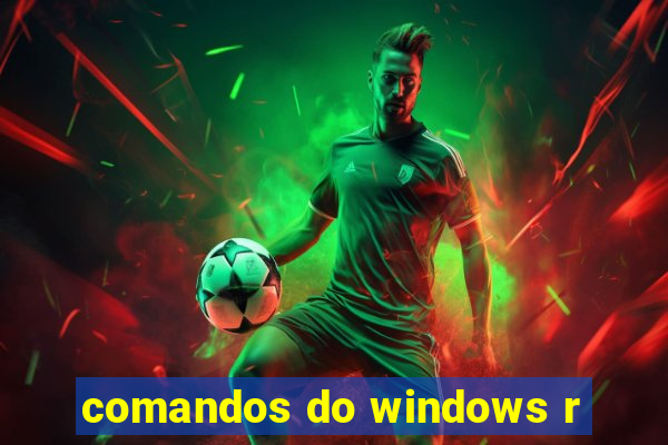 comandos do windows r