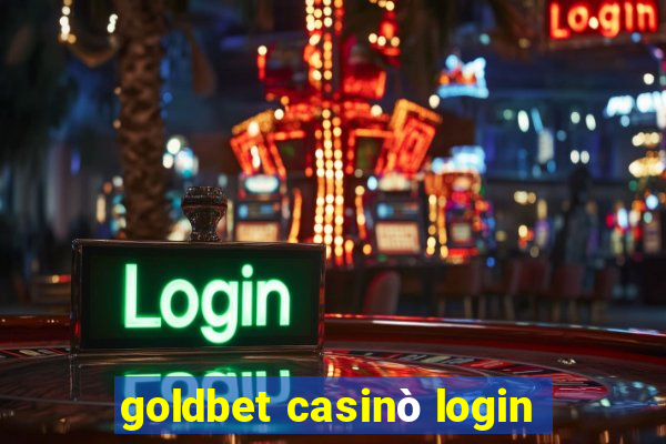 goldbet casinò login