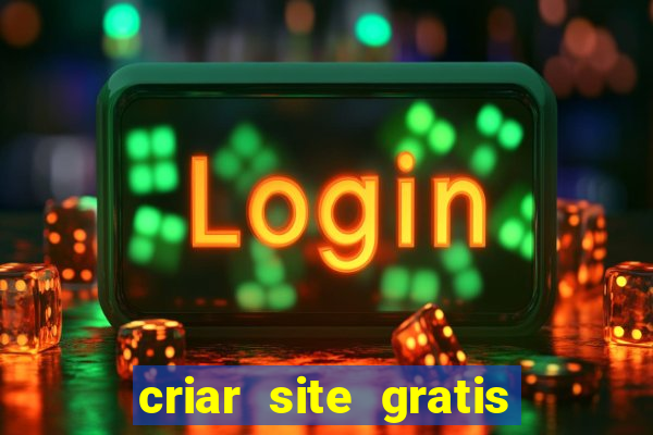 criar site gratis de jogos