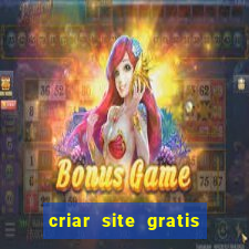 criar site gratis de jogos