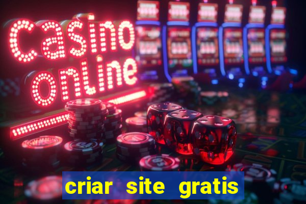 criar site gratis de jogos