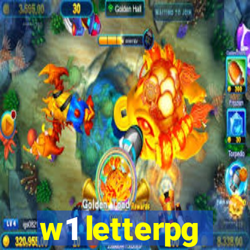 w1 letterpg