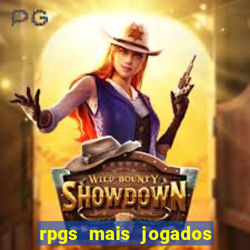 rpgs mais jogados do mundo