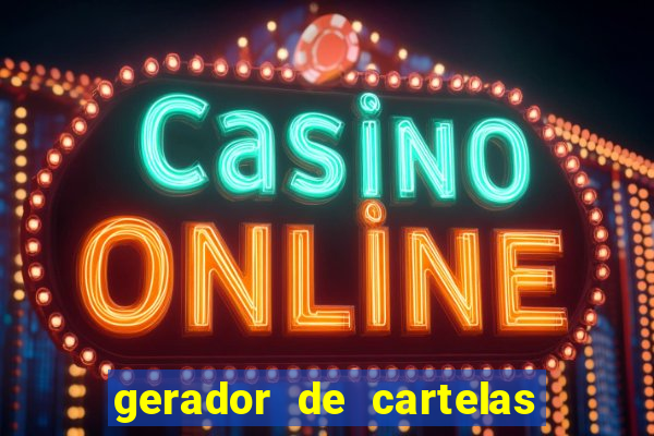 gerador de cartelas de bingo 1 a 99