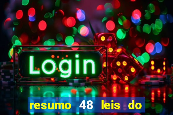 resumo 48 leis do poder pdf