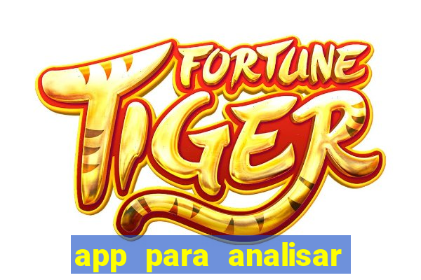 app para analisar jogos de futebol