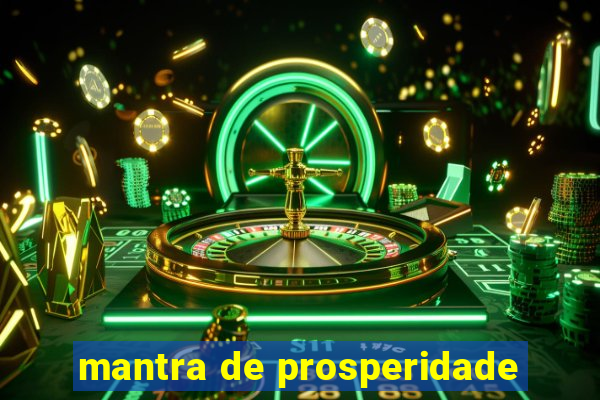 mantra de prosperidade