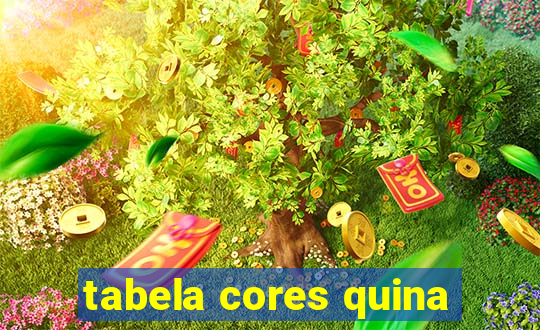 tabela cores quina