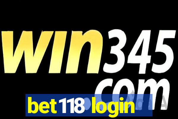 bet118 login