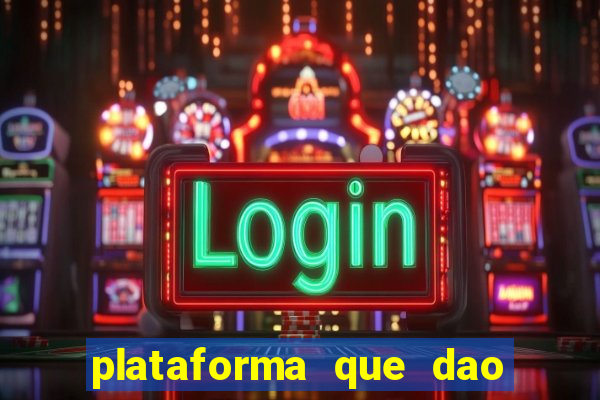 plataforma que dao bonus de cadastro