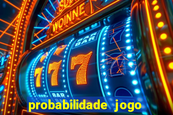 probabilidade jogo de futebol