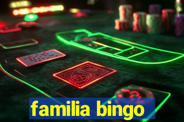 familia bingo