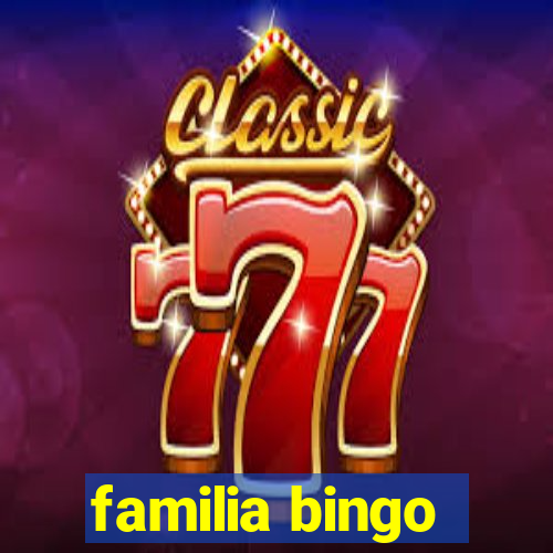 familia bingo